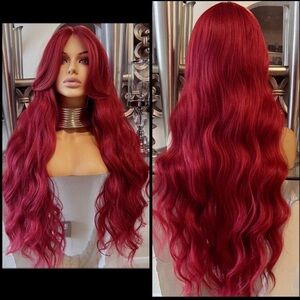 Human Hair Blended Lace Front Wig